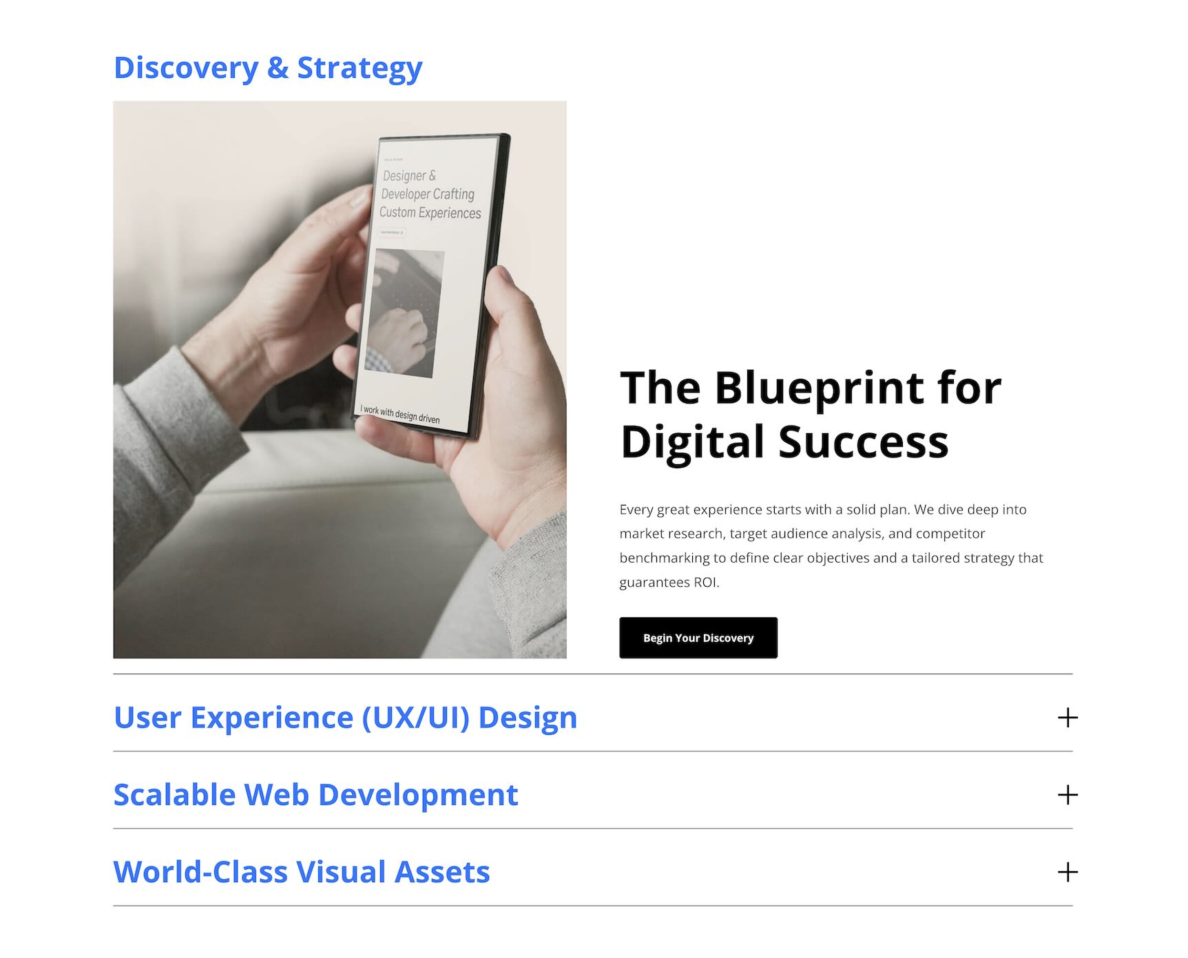 create a visual hierarchy
