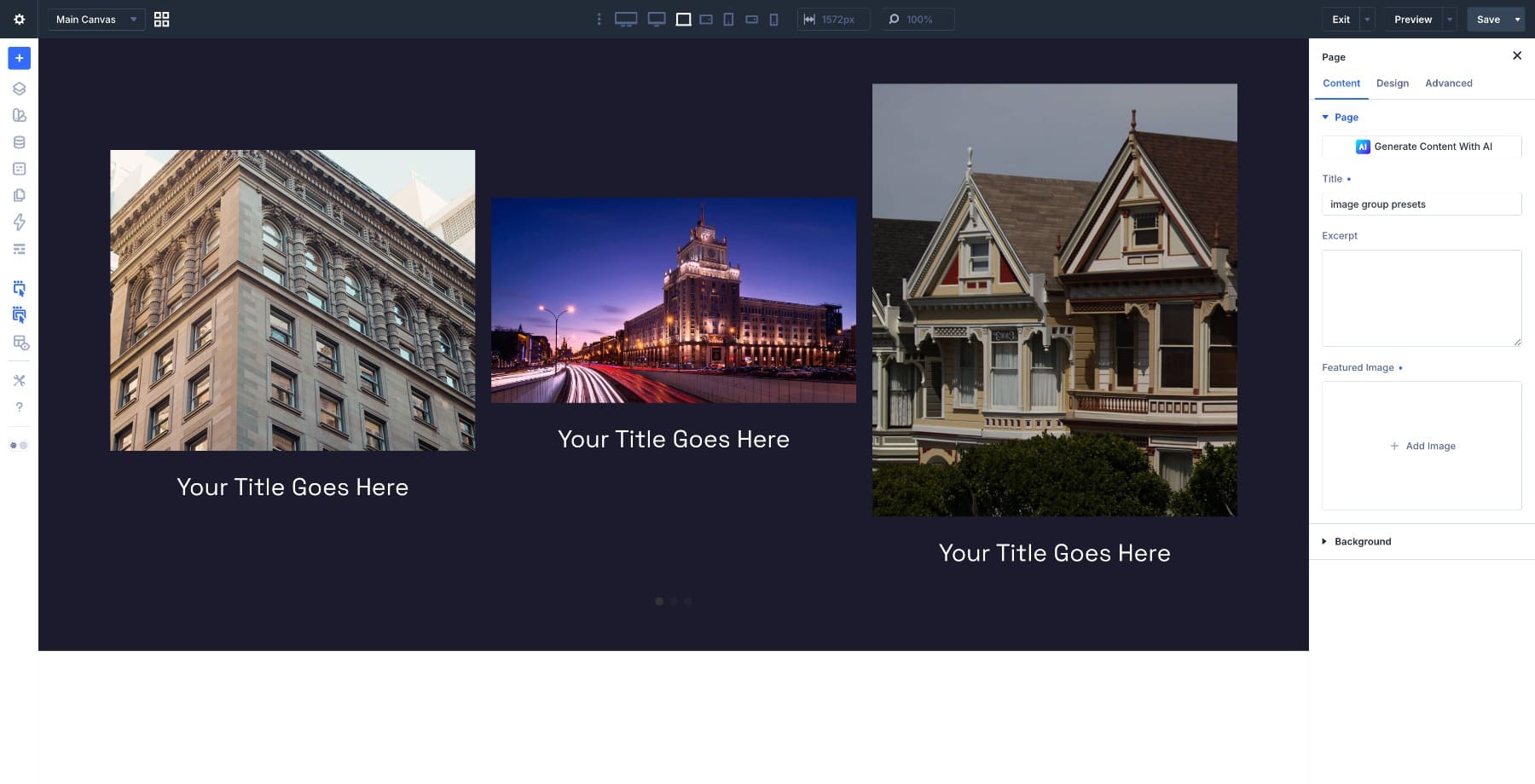 Inconsistent image sizes in a Divi 5 carousel layout