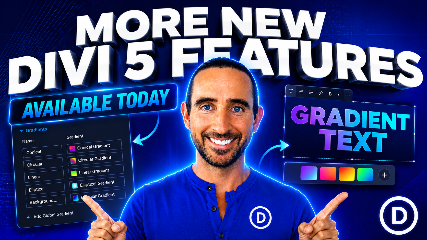 New Gradient Editor, Gradient Variables, Text Effects and More