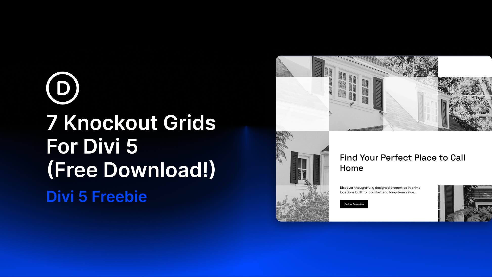 7 Knockout Grids For Divi 5 (Free Download!)