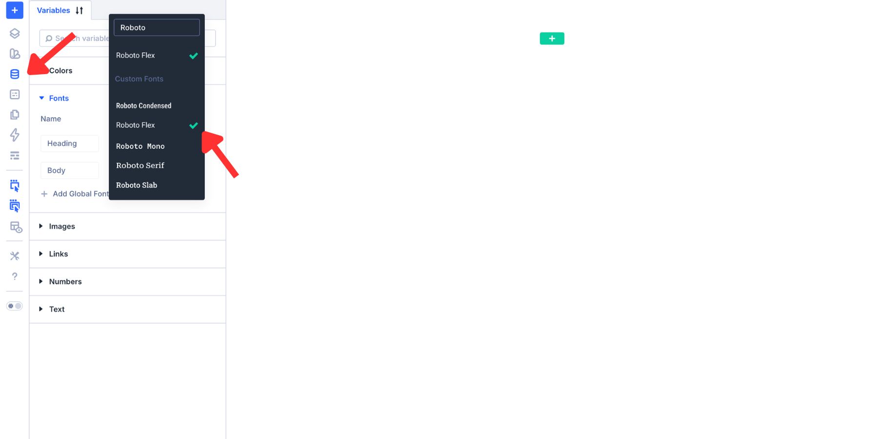 Setting Heading and Body Font Variables in the Divi 5 Variable Manager
