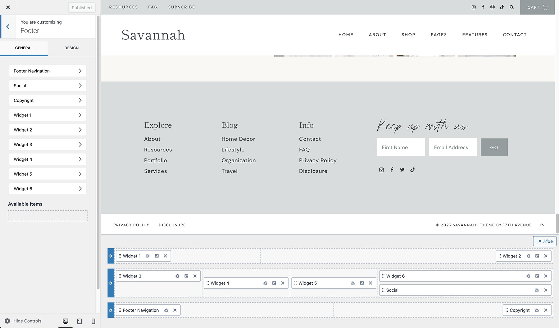 Kadence Classic Customizer to Edit Headers and Footers