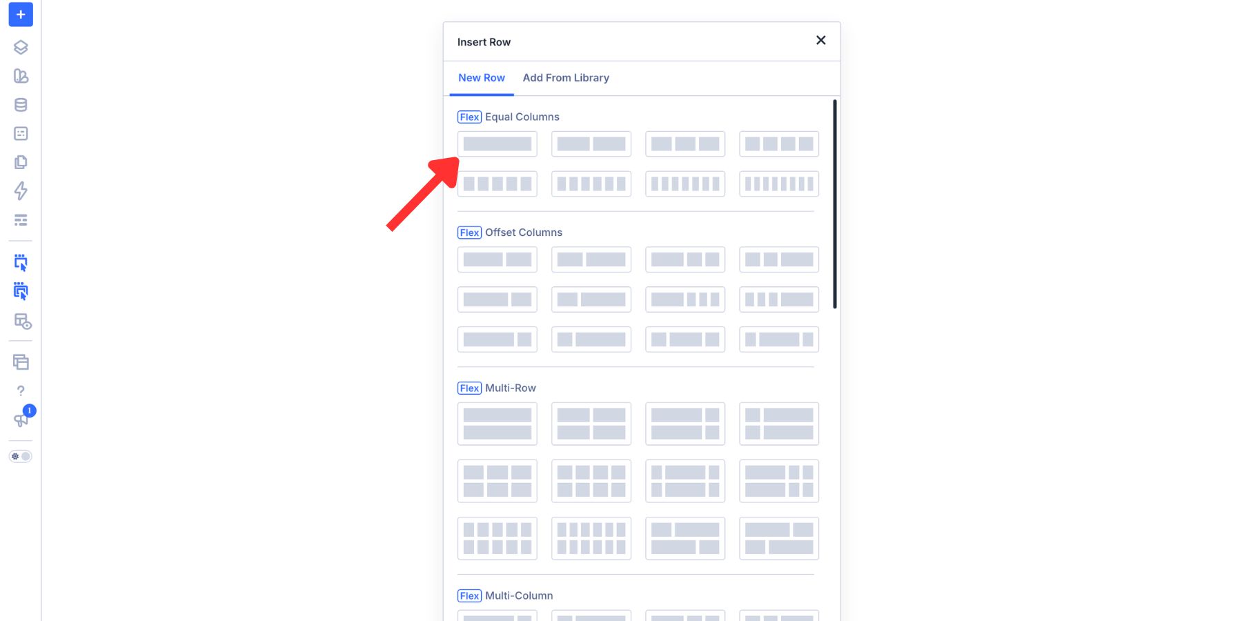 Adding a single Column to a Row in Divi 5