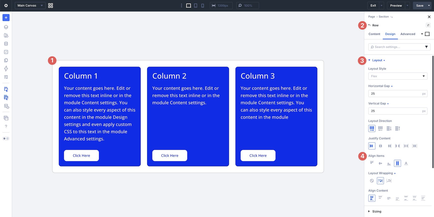 Align Items in Divi 5