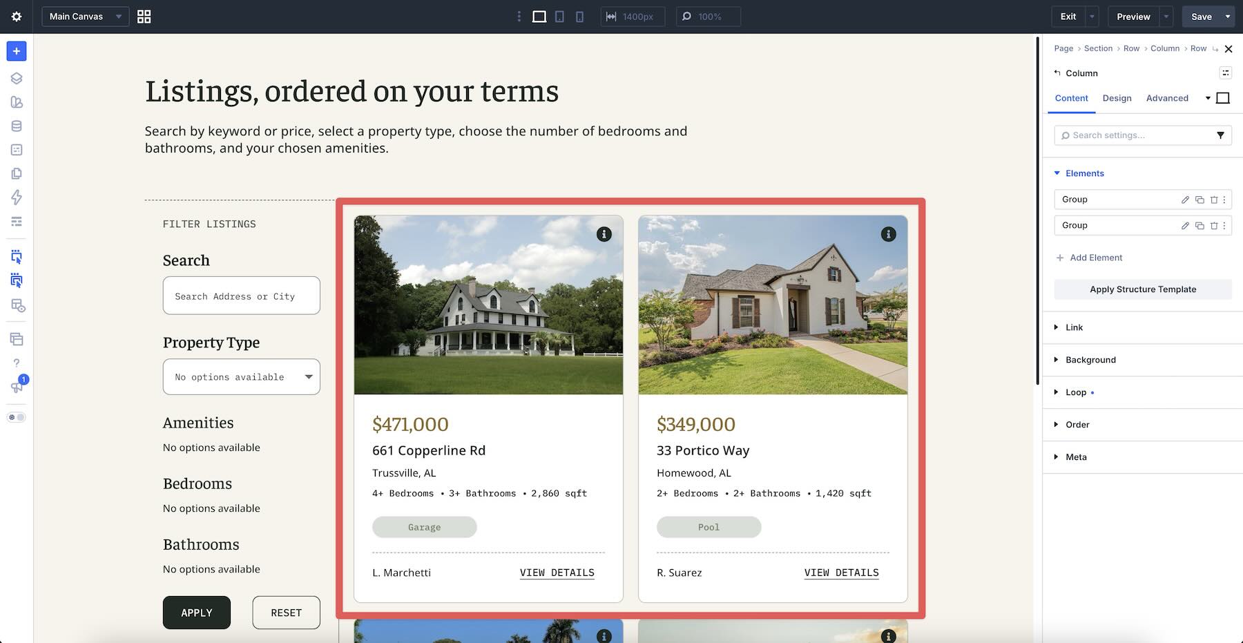 Divi 5 Loop Builder