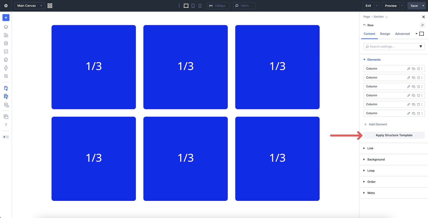 Divi 5 Structure Templates