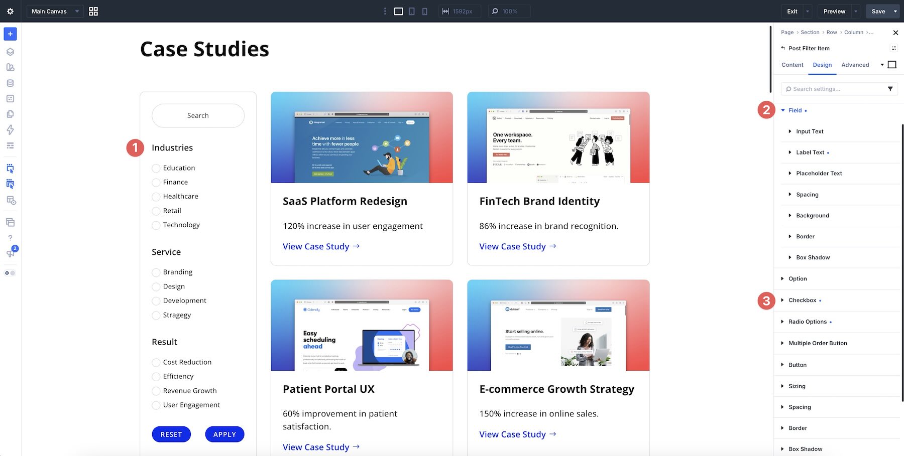 Styling Post Filter Items in Divi 5