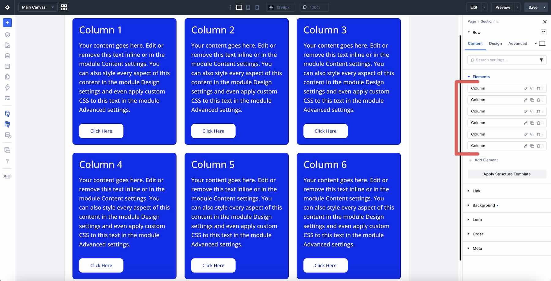 keep Column Class simple