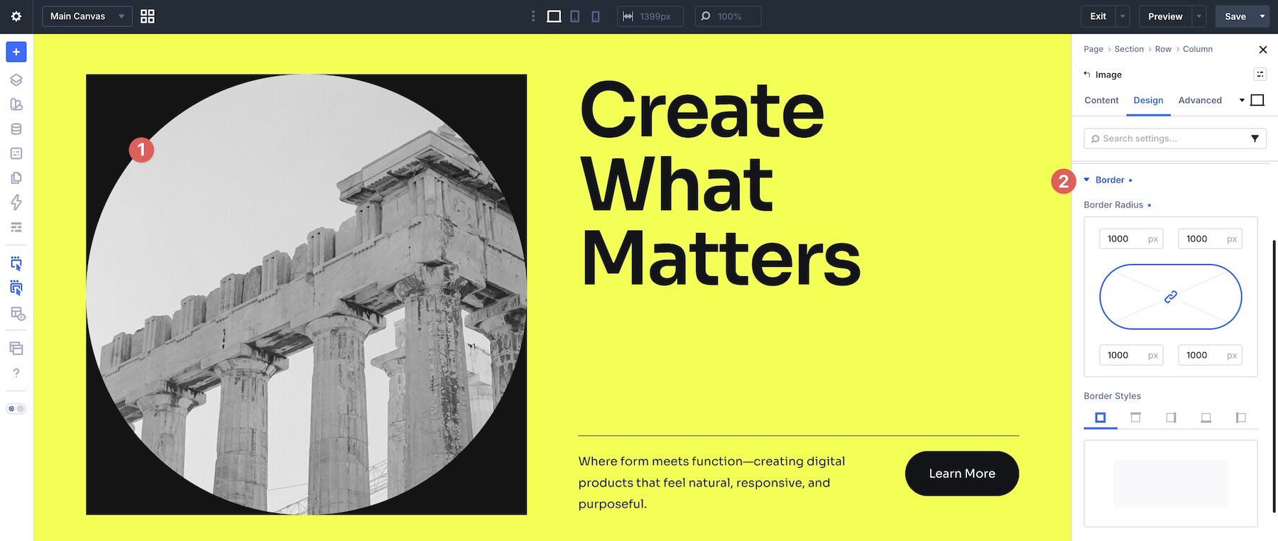 keep design relationships in mind
