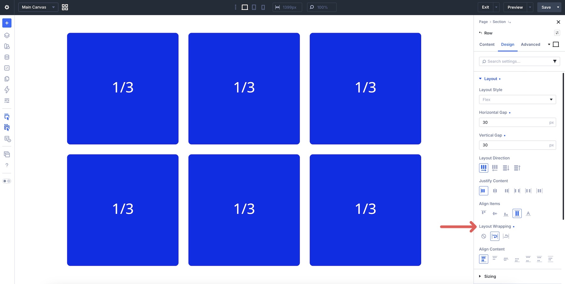 Layout Wrapping in Divi 5