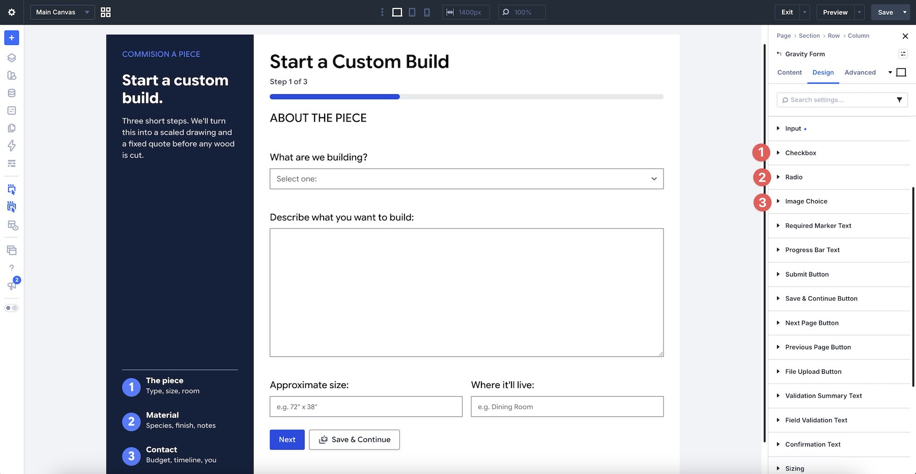 Style radio buttons and checkboxes