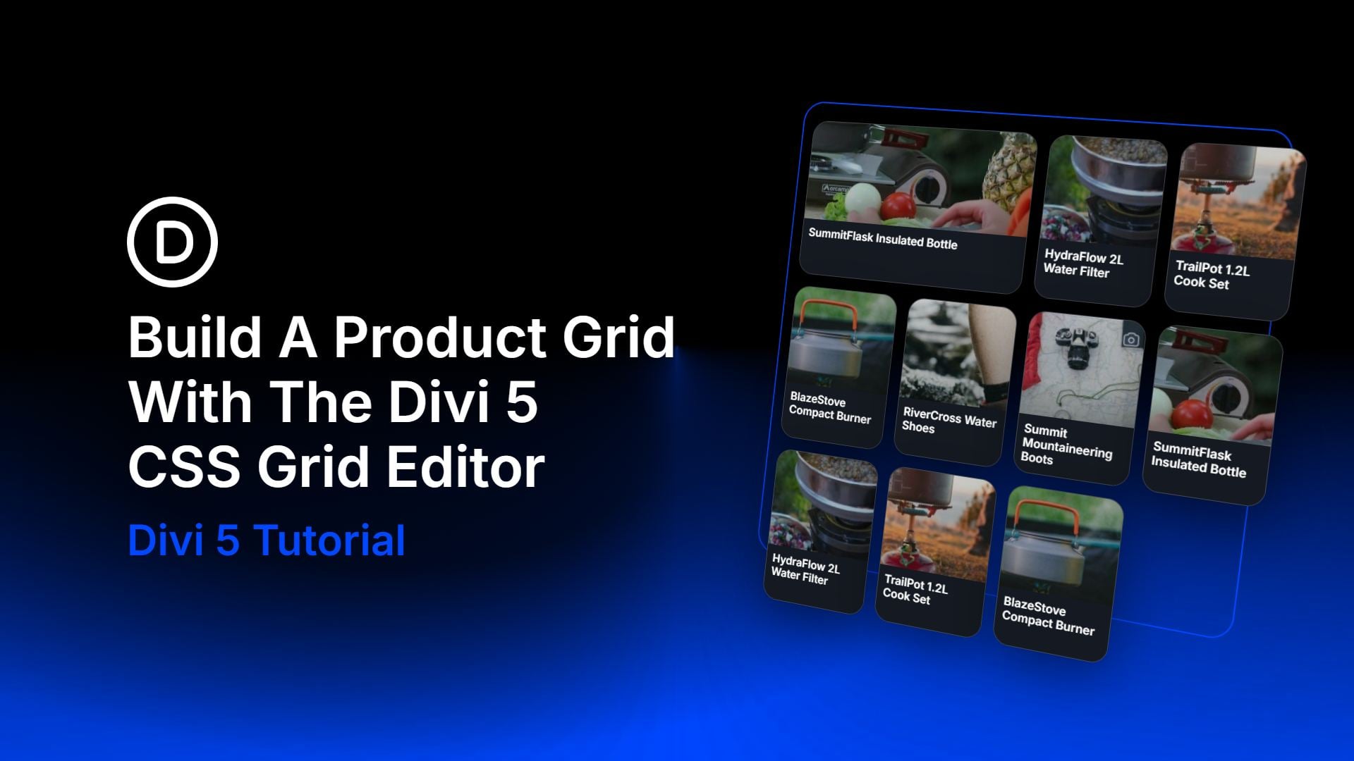 How To Build A Product Grid With Divi 5’s CSS Grid Editor