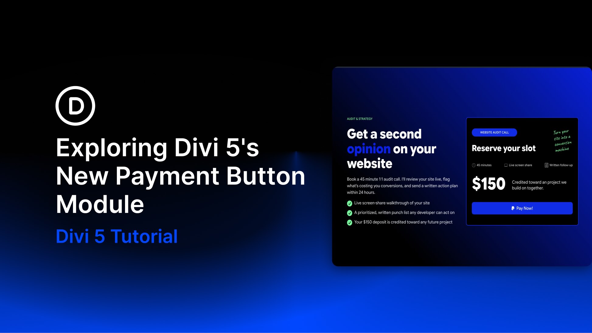 Exploring Divi 5’s New Payment Button Module
