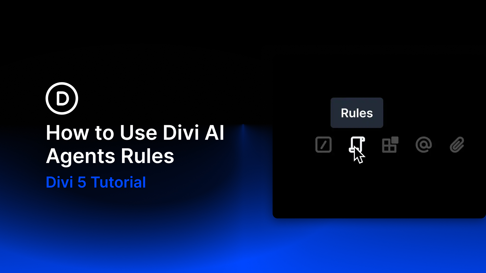 How to Use Divi AI Agents Rules