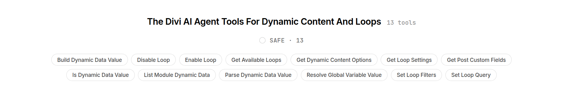 The Divi AI Agent Tools For Dynamic Content And Loops