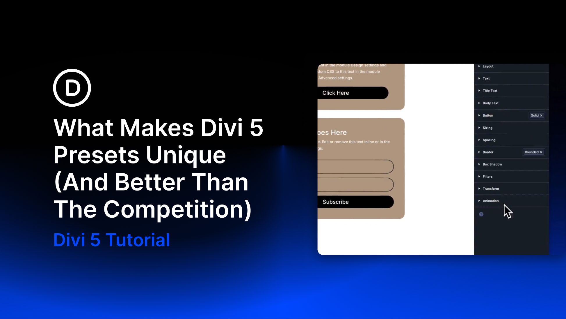 What Makes Divi 5 Presets Unique (And Better Than The Competition)