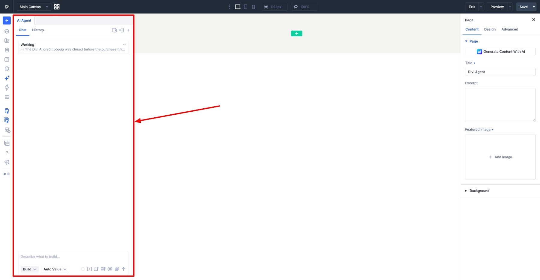 chat window