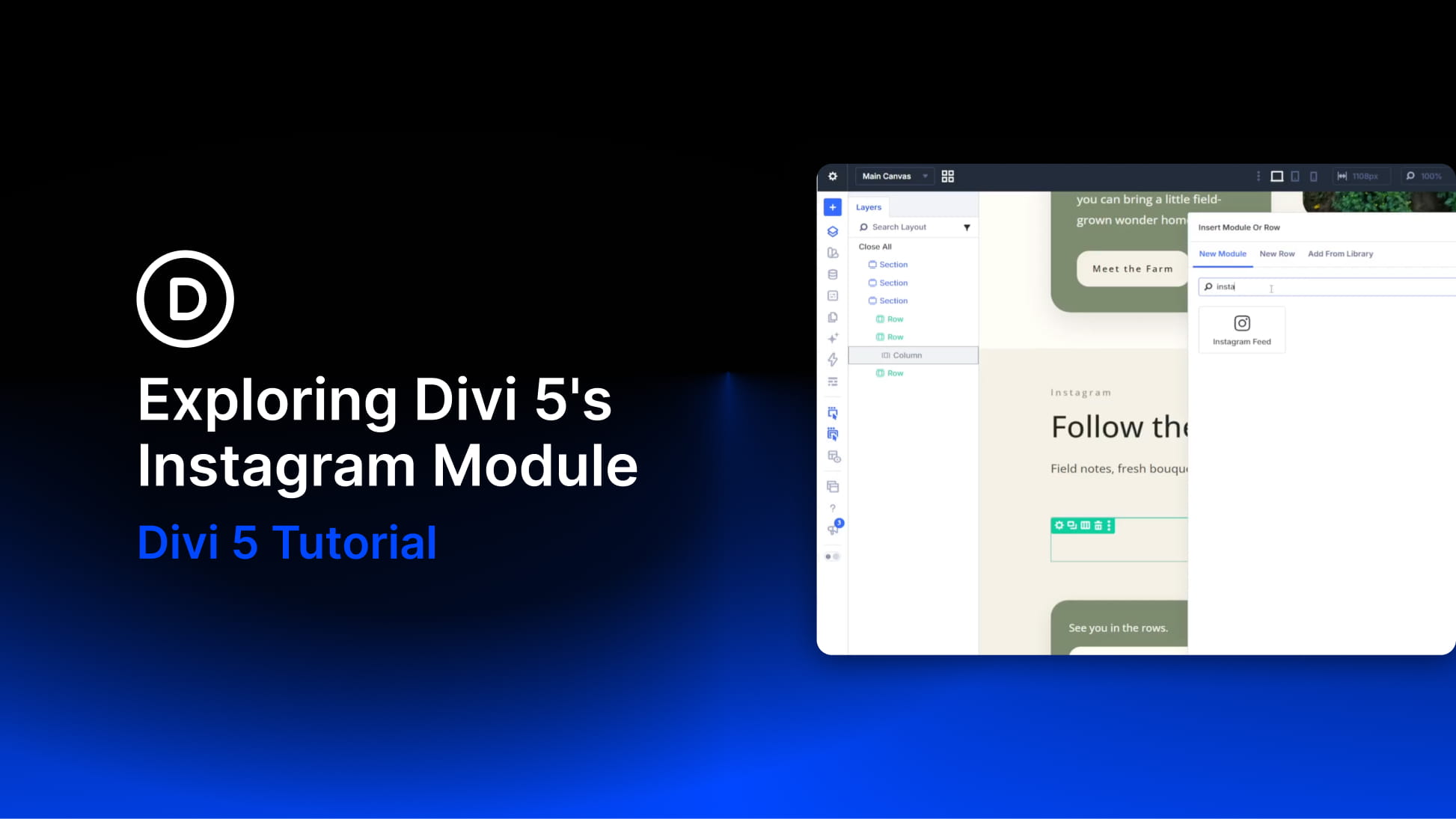 Exploring Divi 5’s Instagram Module