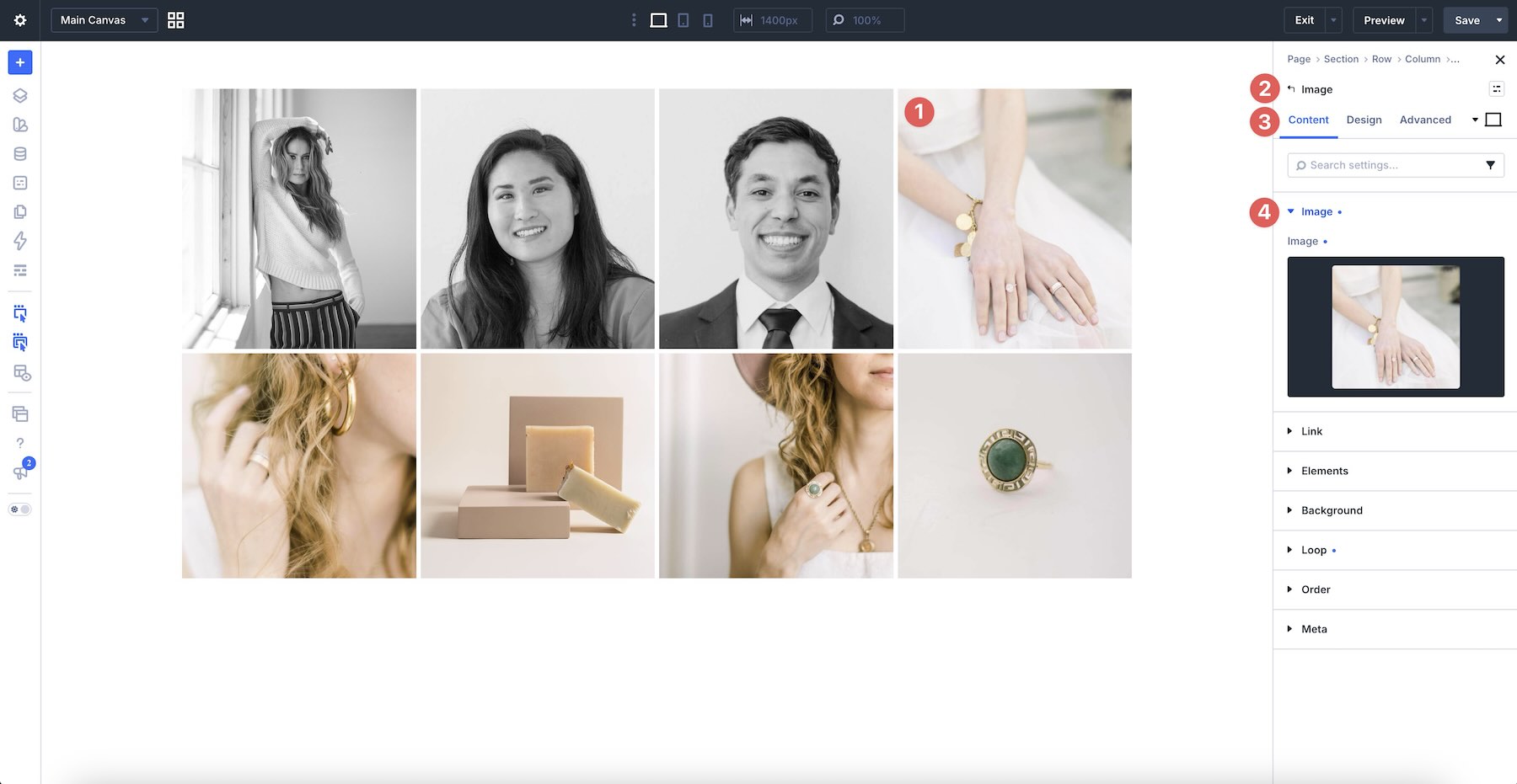 replacing gallery images