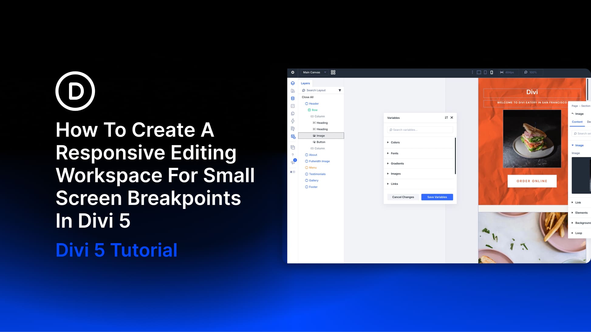 How To Create A Responsive Editing Workspace For Small Screen Breakpoints In Divi 5