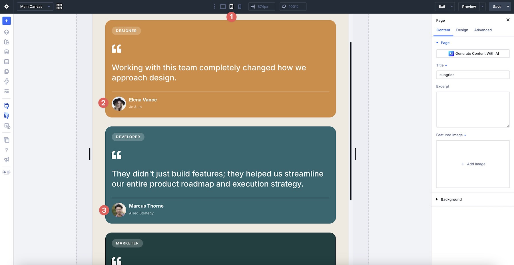 test every responsive breakpoint