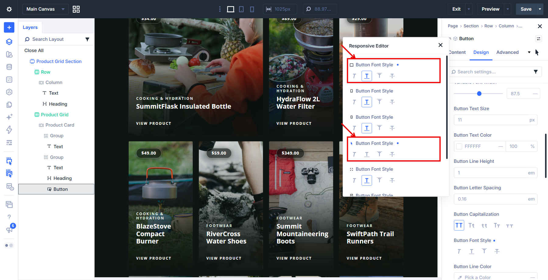 Divi 5 The Button Hover Style Without Underline