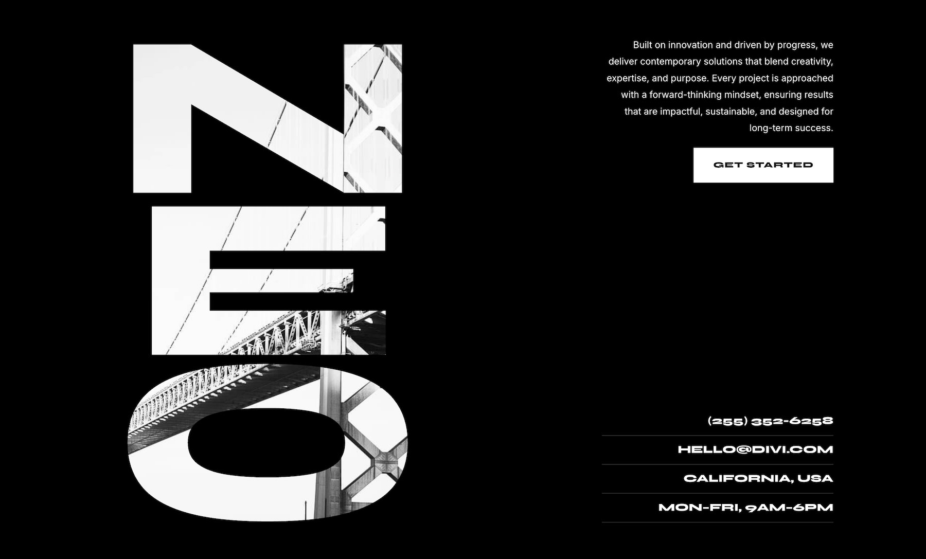 Vertical Typography As The Main Graphic