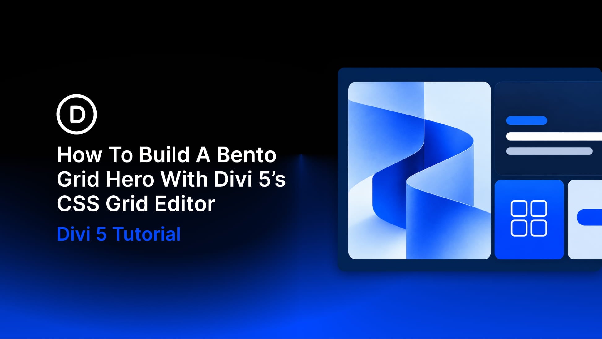 How To Build A Bento Grid Hero With Divi 5’s CSS Grid Editor