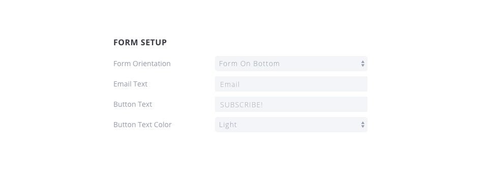 Utiliser les paramètres de personnalisation pour votre formulaire d'inscription