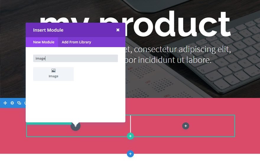 Le module d'accordéon de Divi