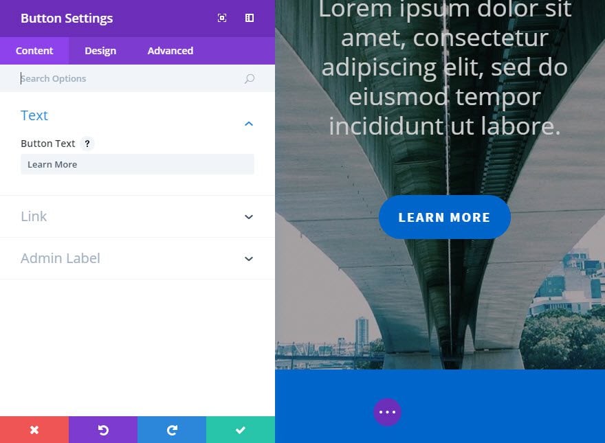 Utilizzo del modulo pulsanti di Divi