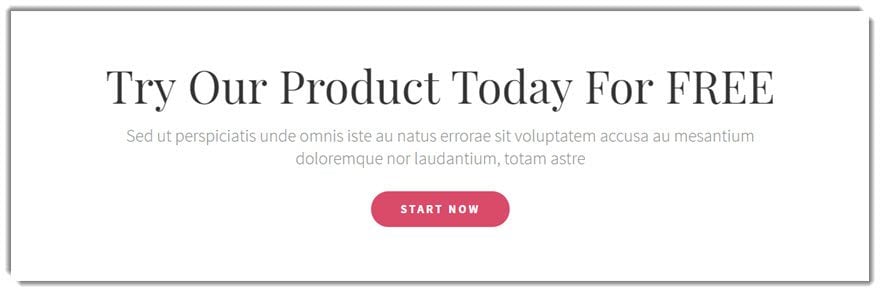 Integrar um apelo à ação no seu sítio com o módulo Divi