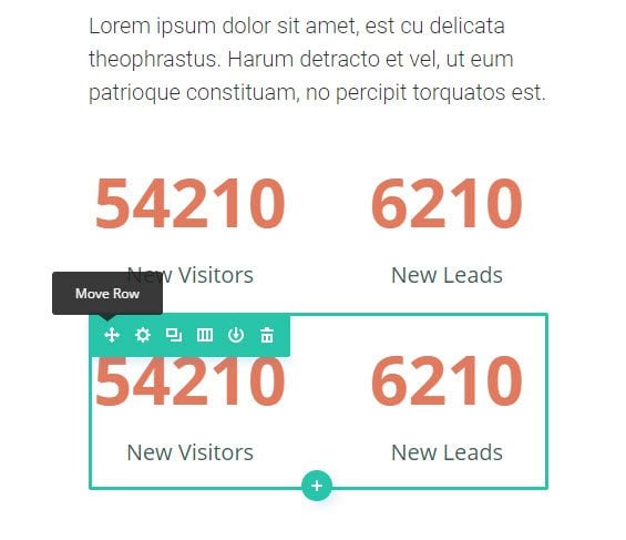 Le module compteur nombre de Divi