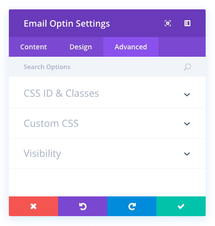 email optin module