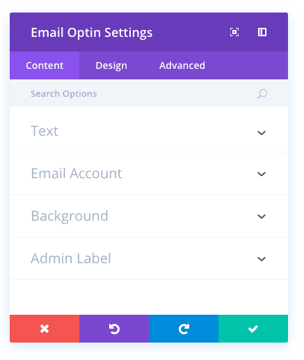email optin module
