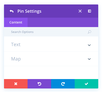 fullwidth map module