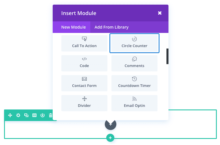 circle counter module