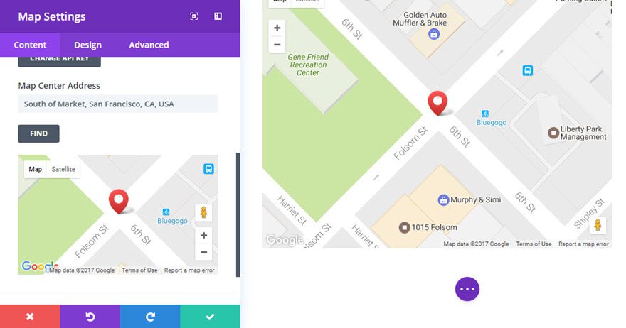 Módulo Divi Maps