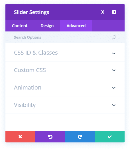 slider module