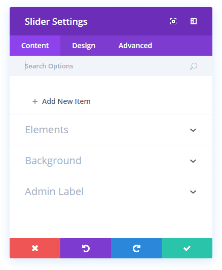 slider module