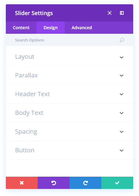 slider module