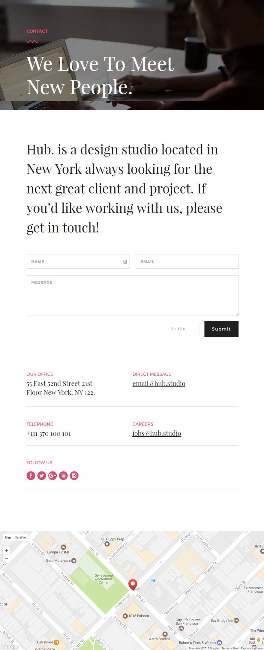 social media module