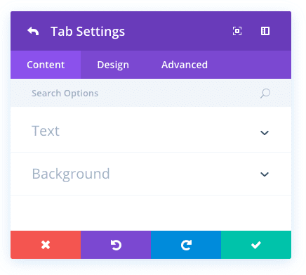 tabs module