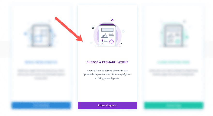 Cara Menggunakan Premade Layouts di Theme Divi