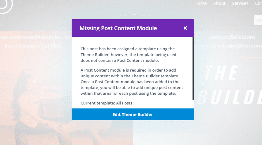 Divi Post Content Module