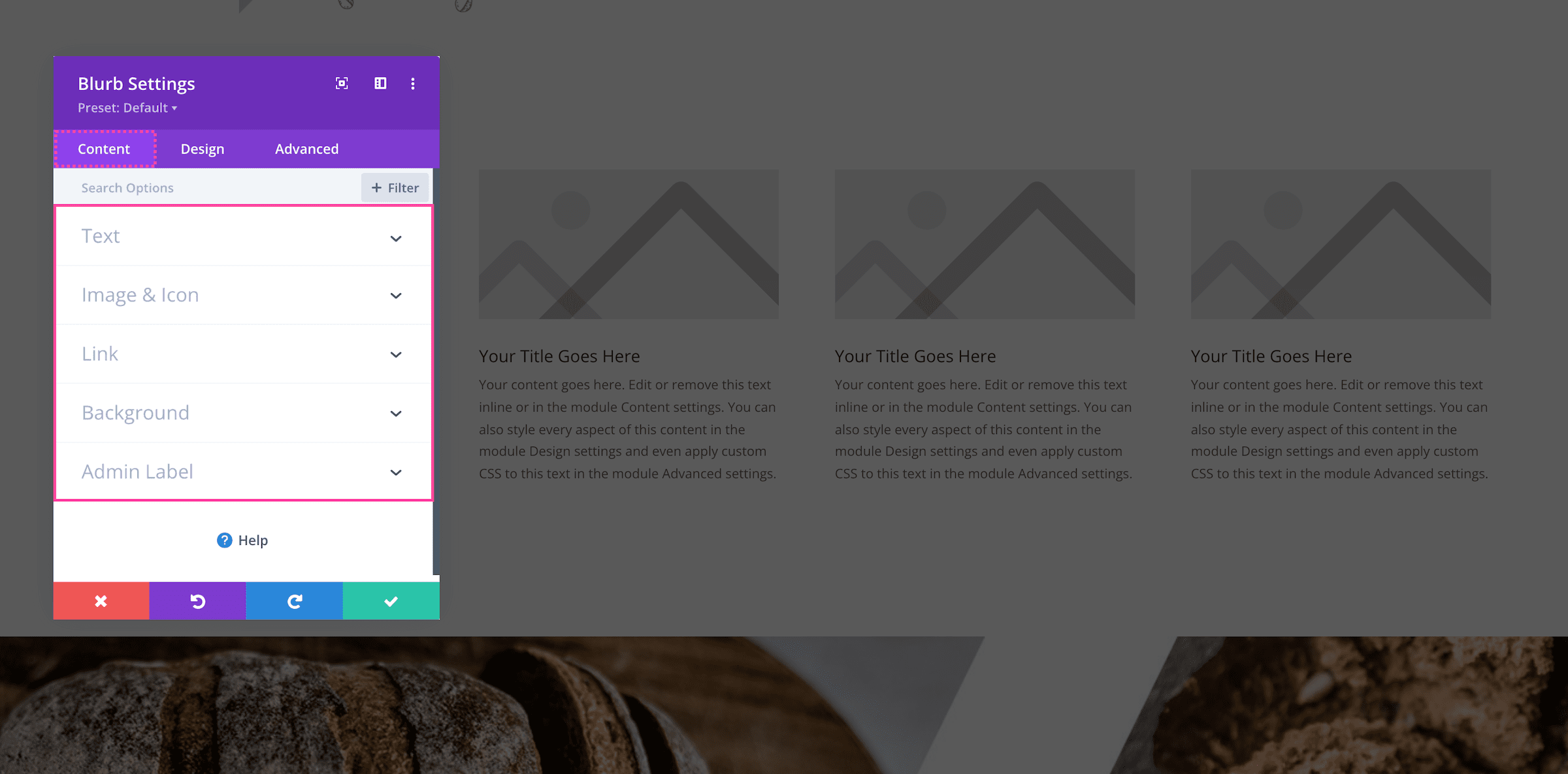 How to use the Divi Blurb Module