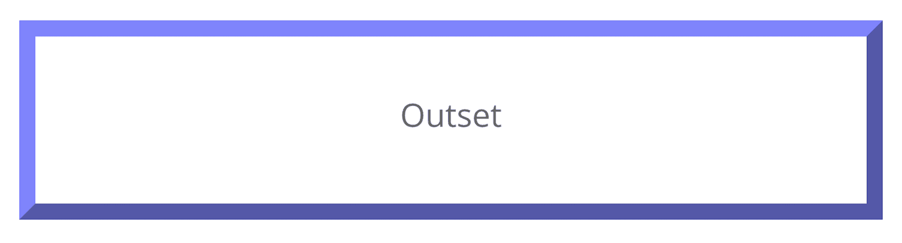 Outset border in Divi Border Options