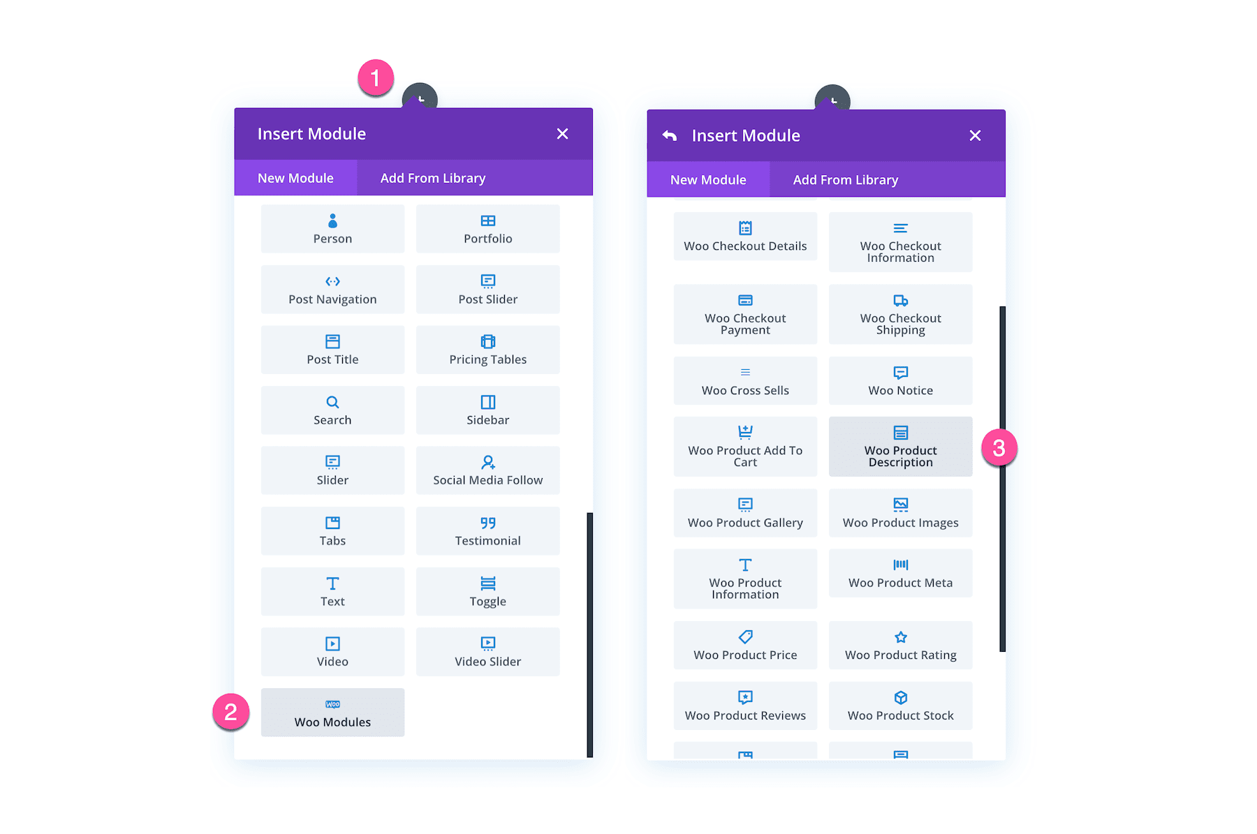 Divi Woo Product Description Module