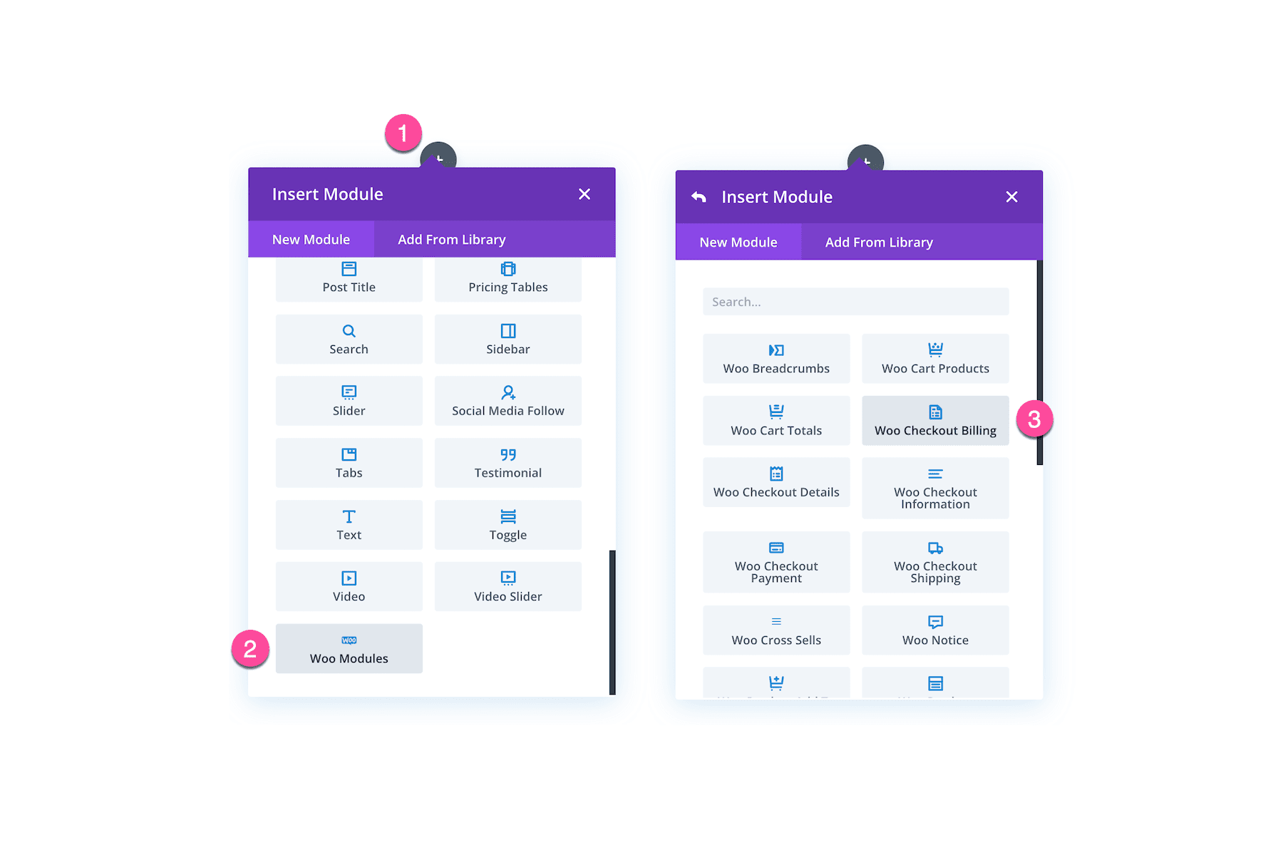 Divi Woo Checkout Billing Module