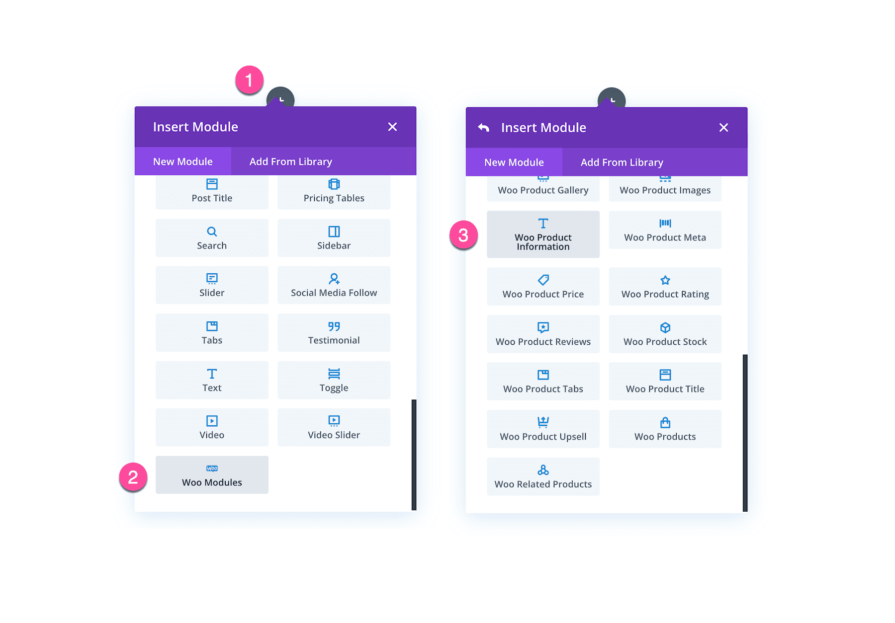 Divi Woo Product Information Module